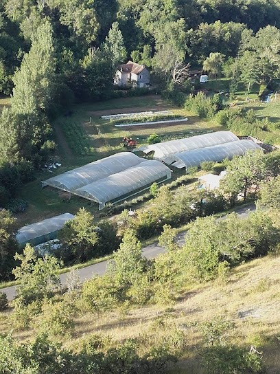 Les jardins du moulin, Ferme Bio à La Rouquette